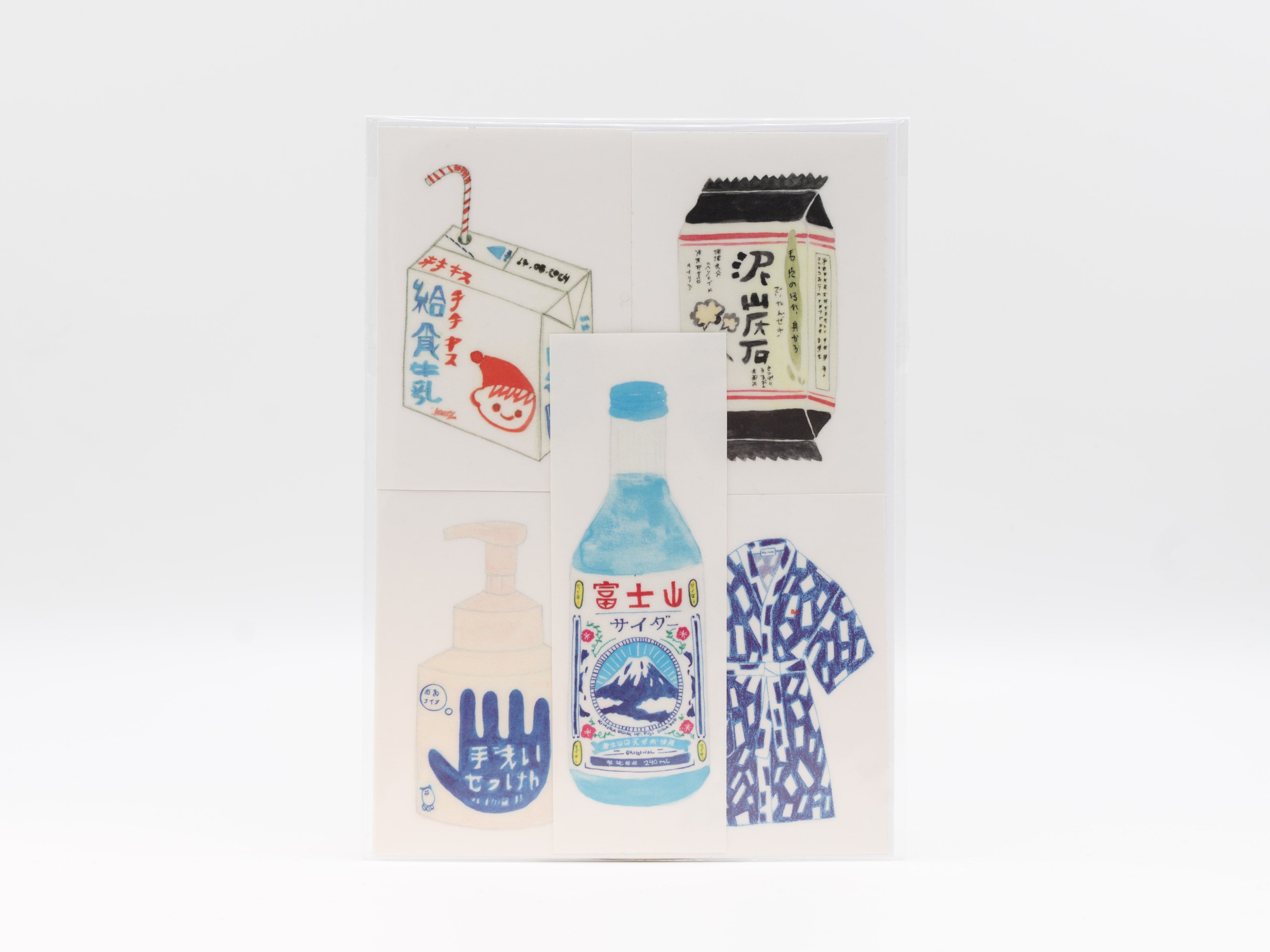 Meypec Sticker Set Blue