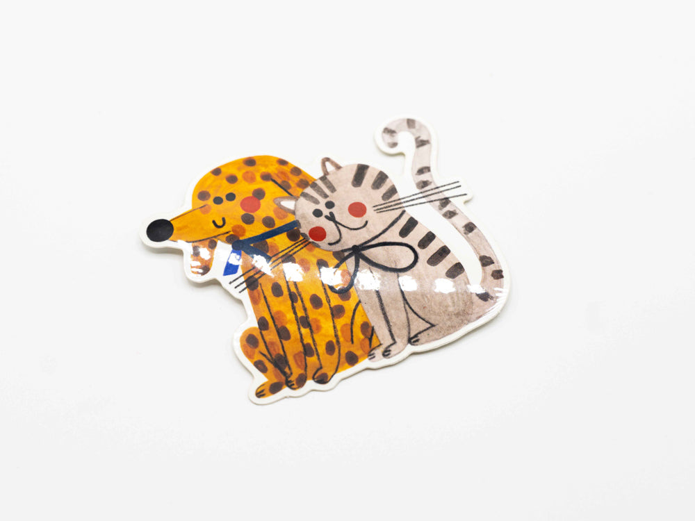 Daria Solak Sticker Cat & Dog