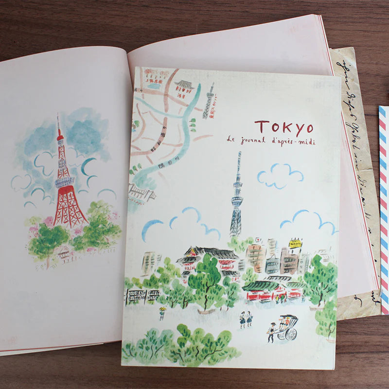L'après Midi Notizbuch Travel Journal Tokyo
