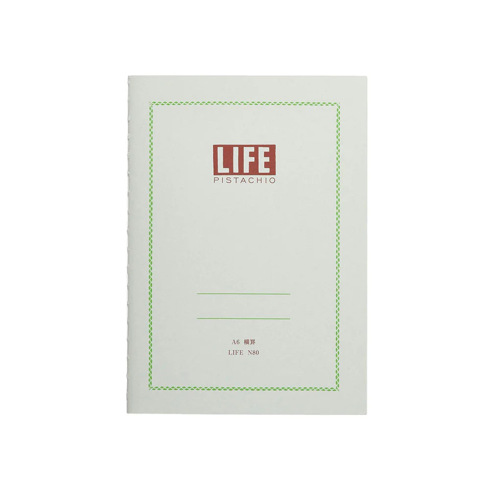Life Notizbuch Pistachio A6 liniert