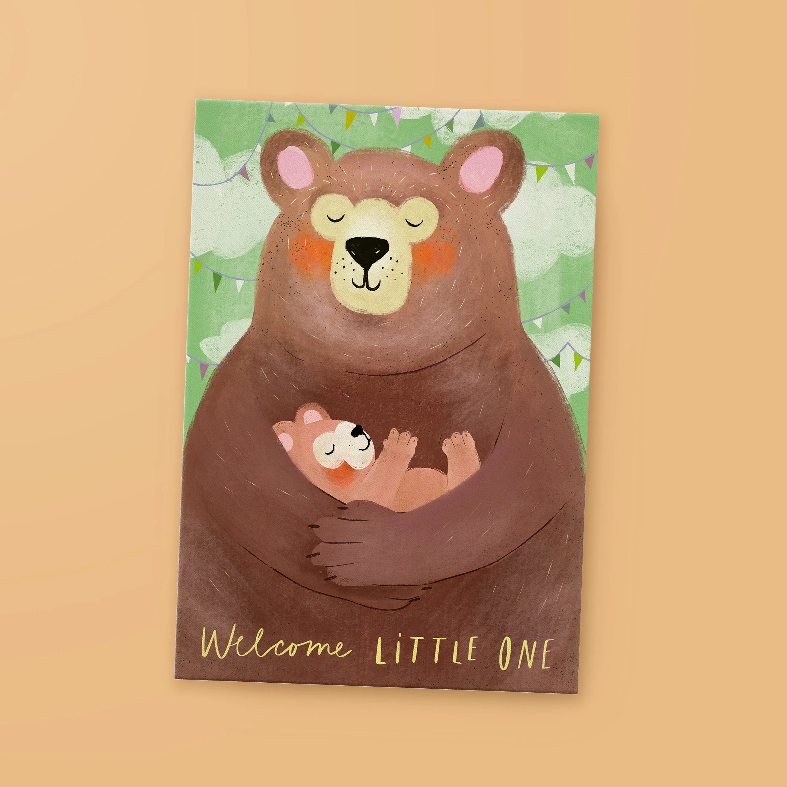 Franzizo Postkarte Welcome Little One