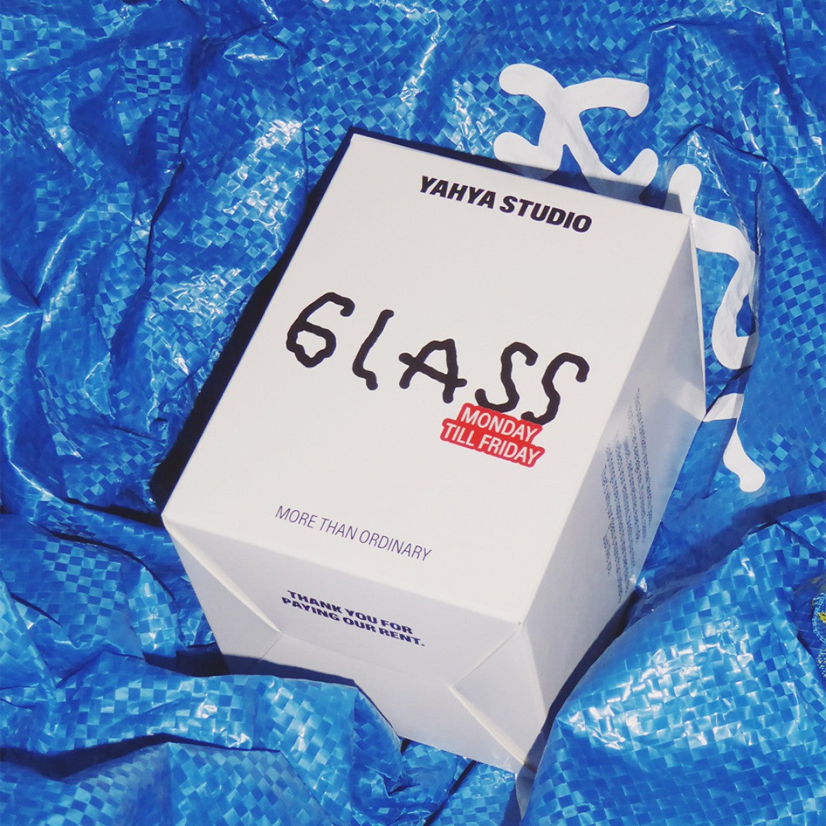 Yahya Studio Glas Monday Till Friday 500 ml