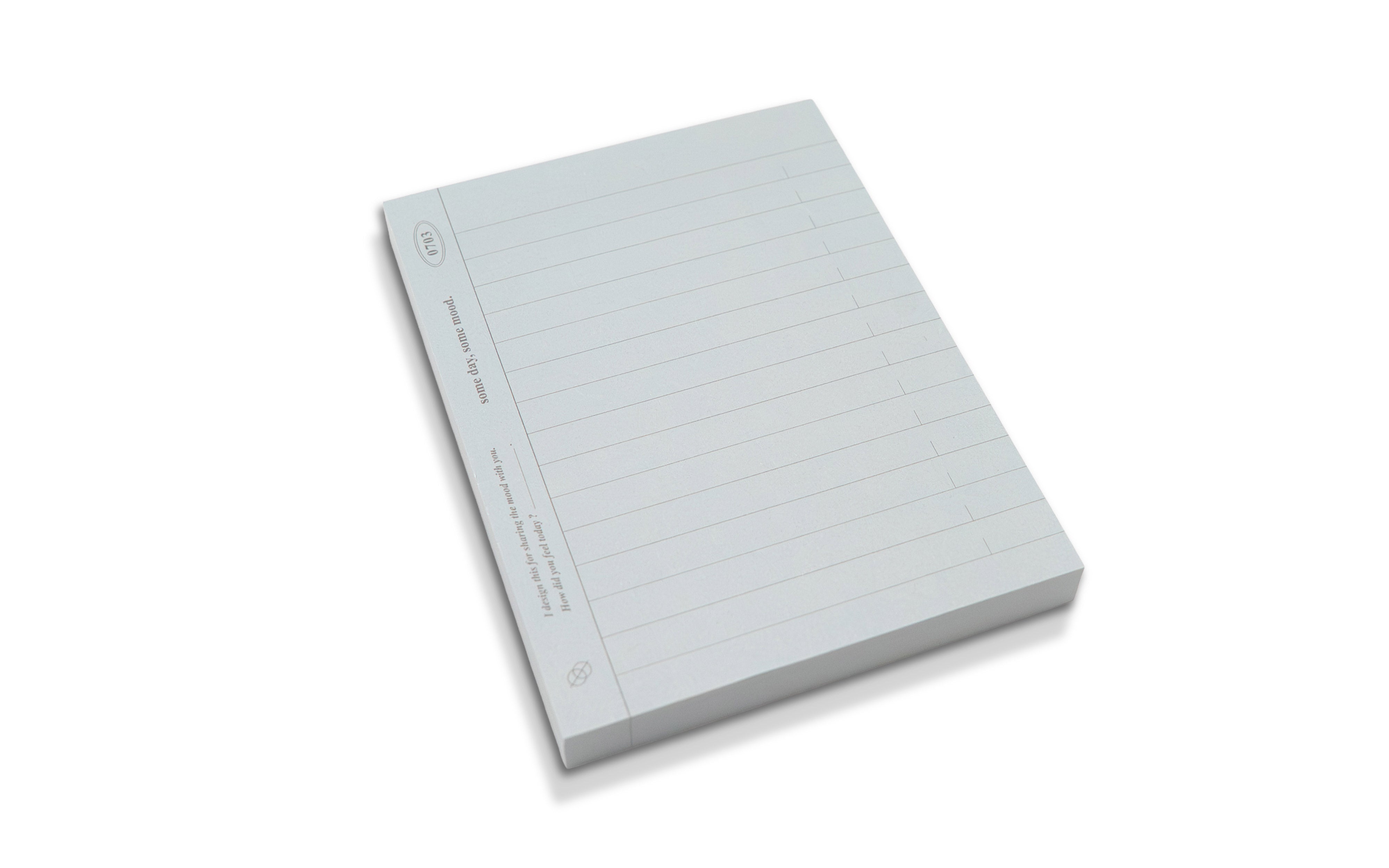 Some Mood Design Notizblock Memopad Signature Check List