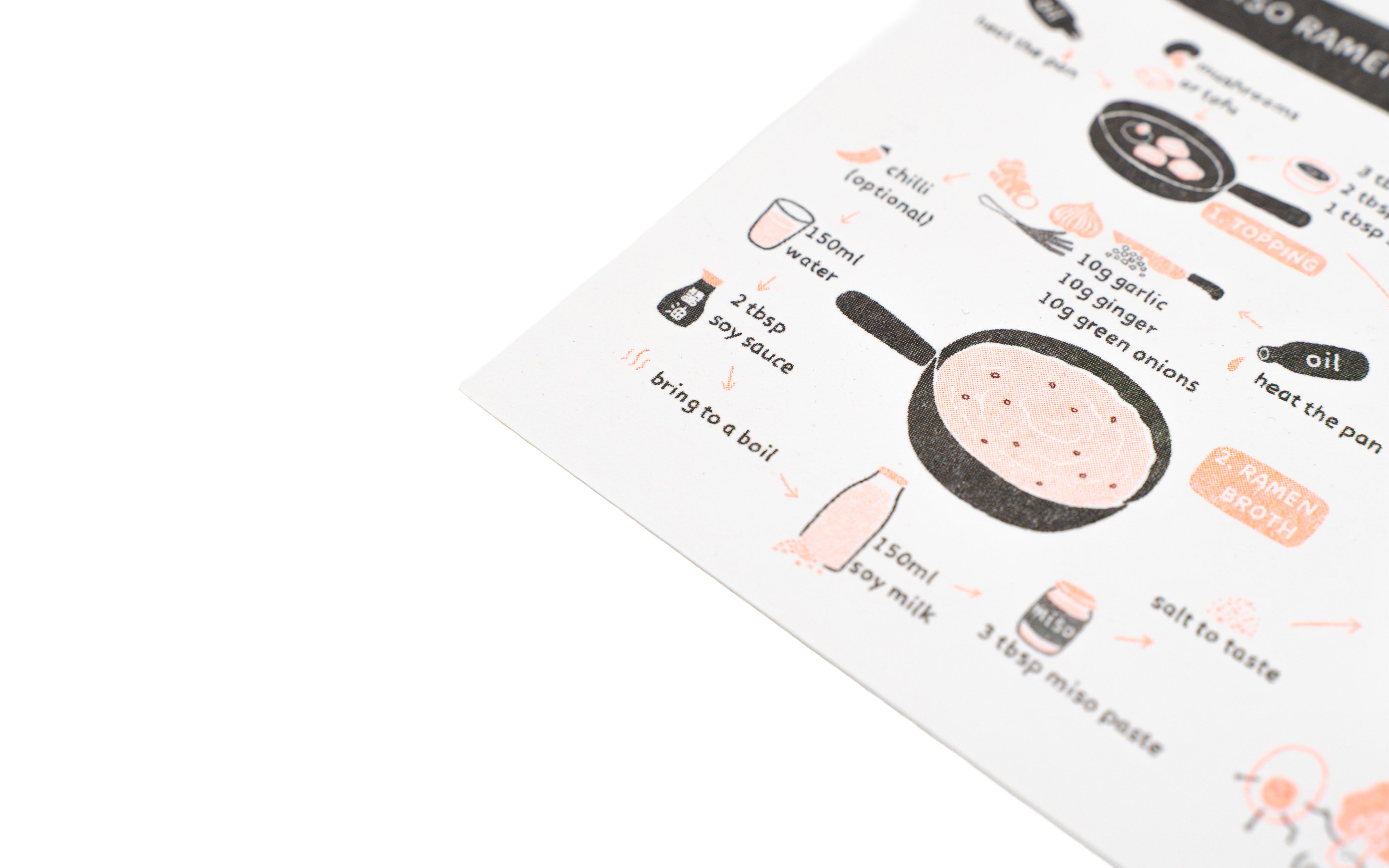 You Jia Postkarte Miso Ramen