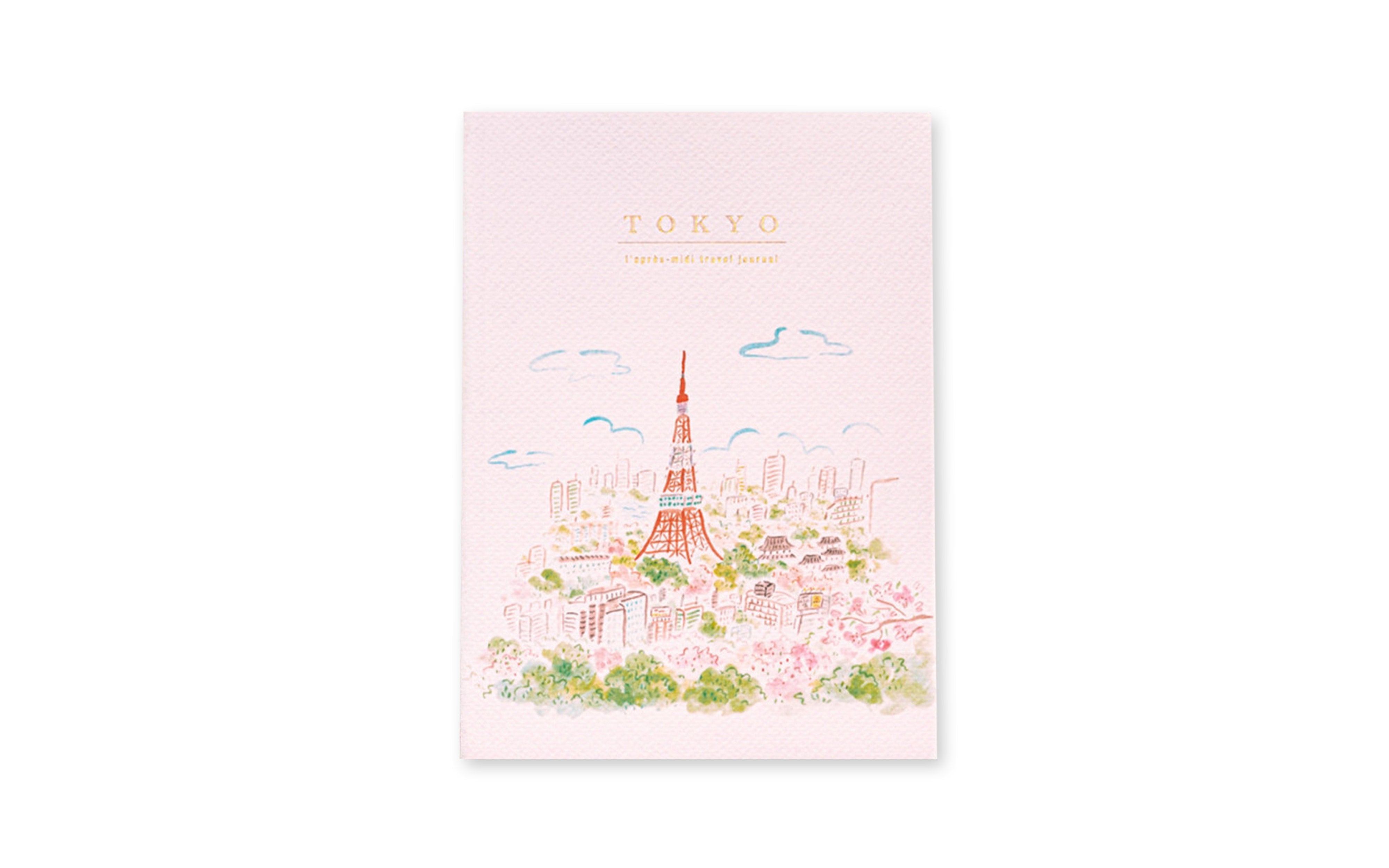 L'après Midi Notizbuch Travel Journal Tokyo Tower Spring