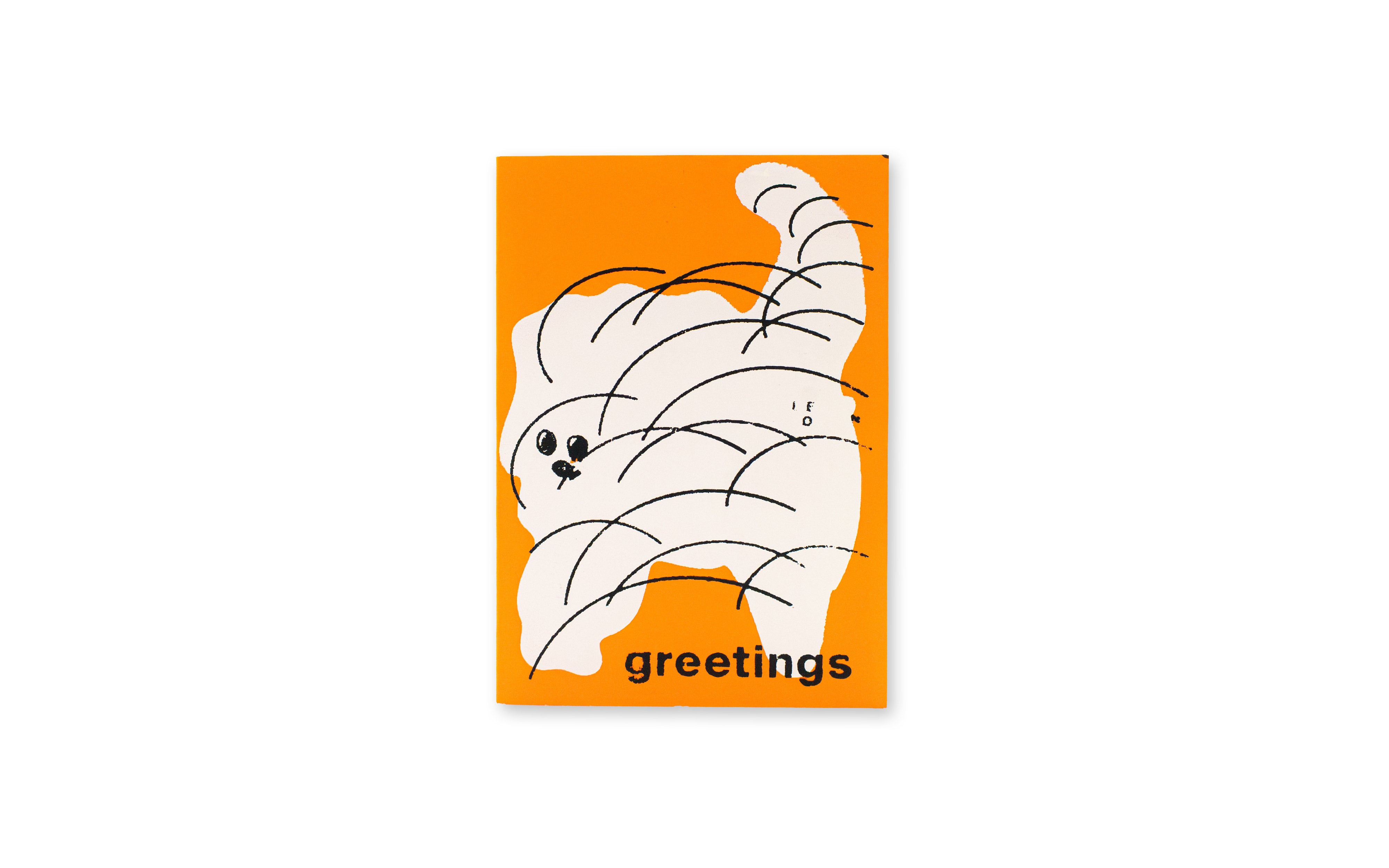 Studio Maus Klappkarte greetings & tired dog