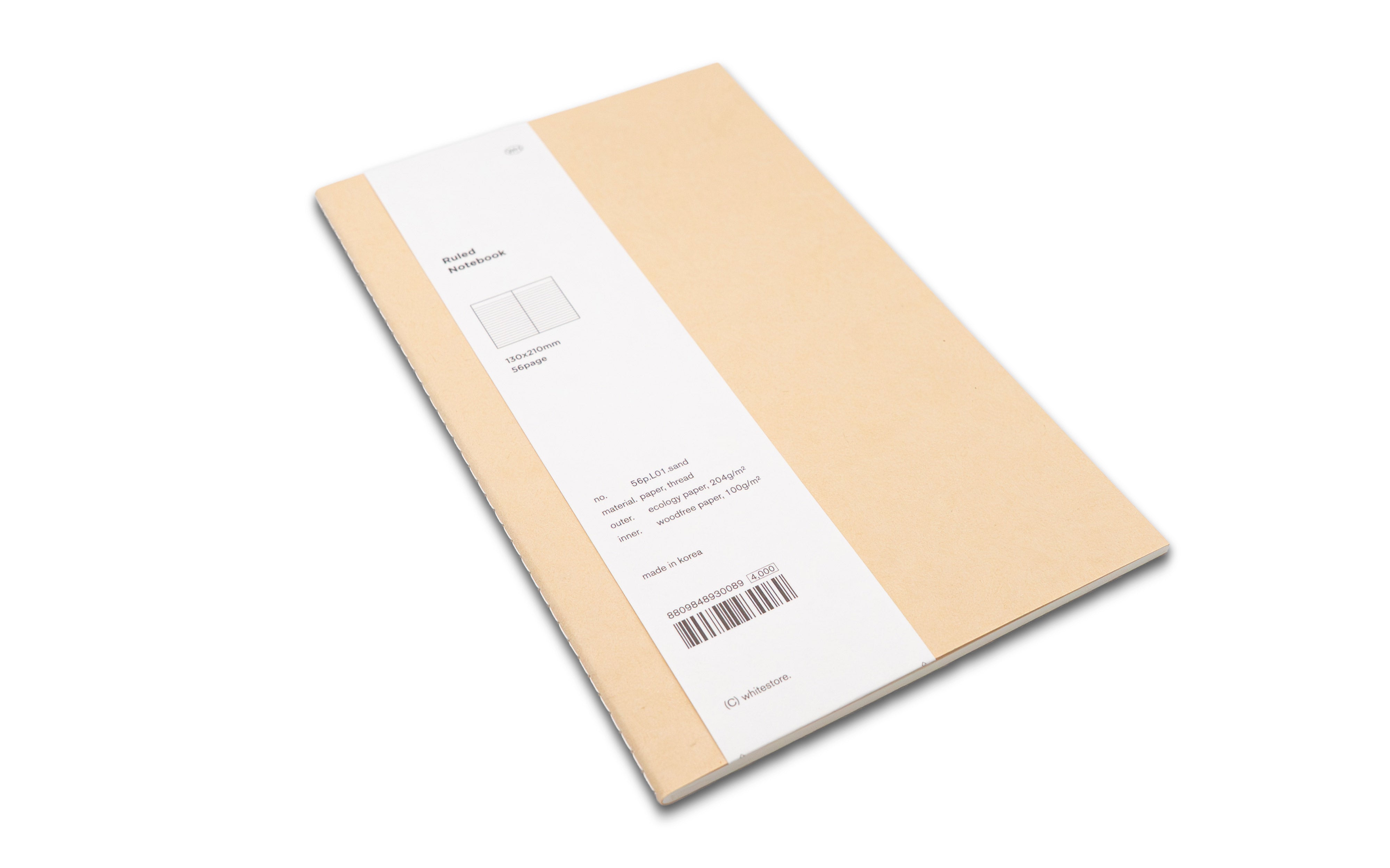 Whitestore Notizbuch Easy Notebook Cloud