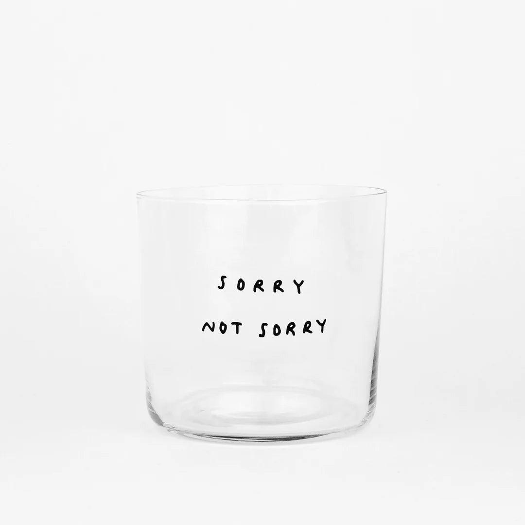 Yahya Studio Glas Sorry Not Sorry 350 ml