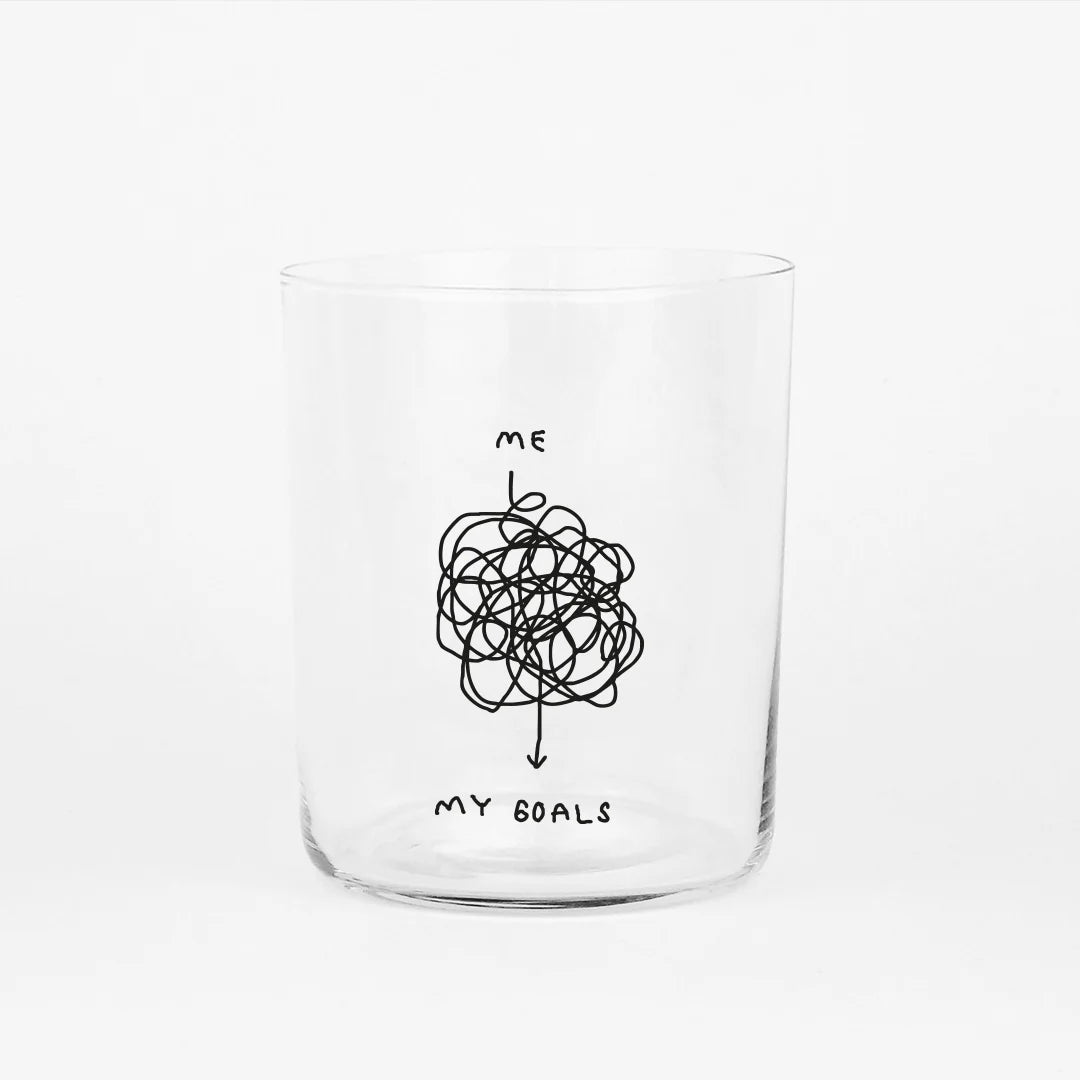 Yahya Studio Glas Me And My Goals 500 ml