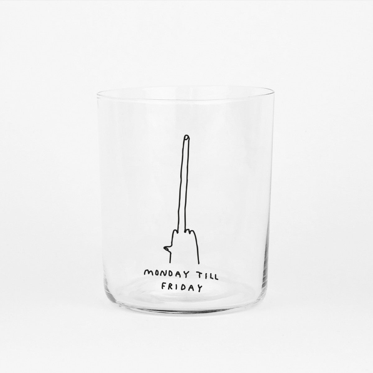 Yahya Studio Glas Monday Till Friday 500 ml