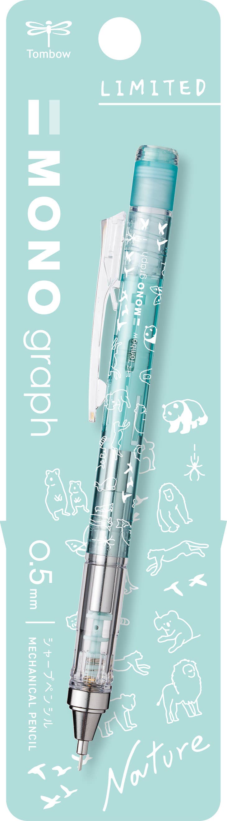 Tombow MONO graph nature Druckbleistift Animal