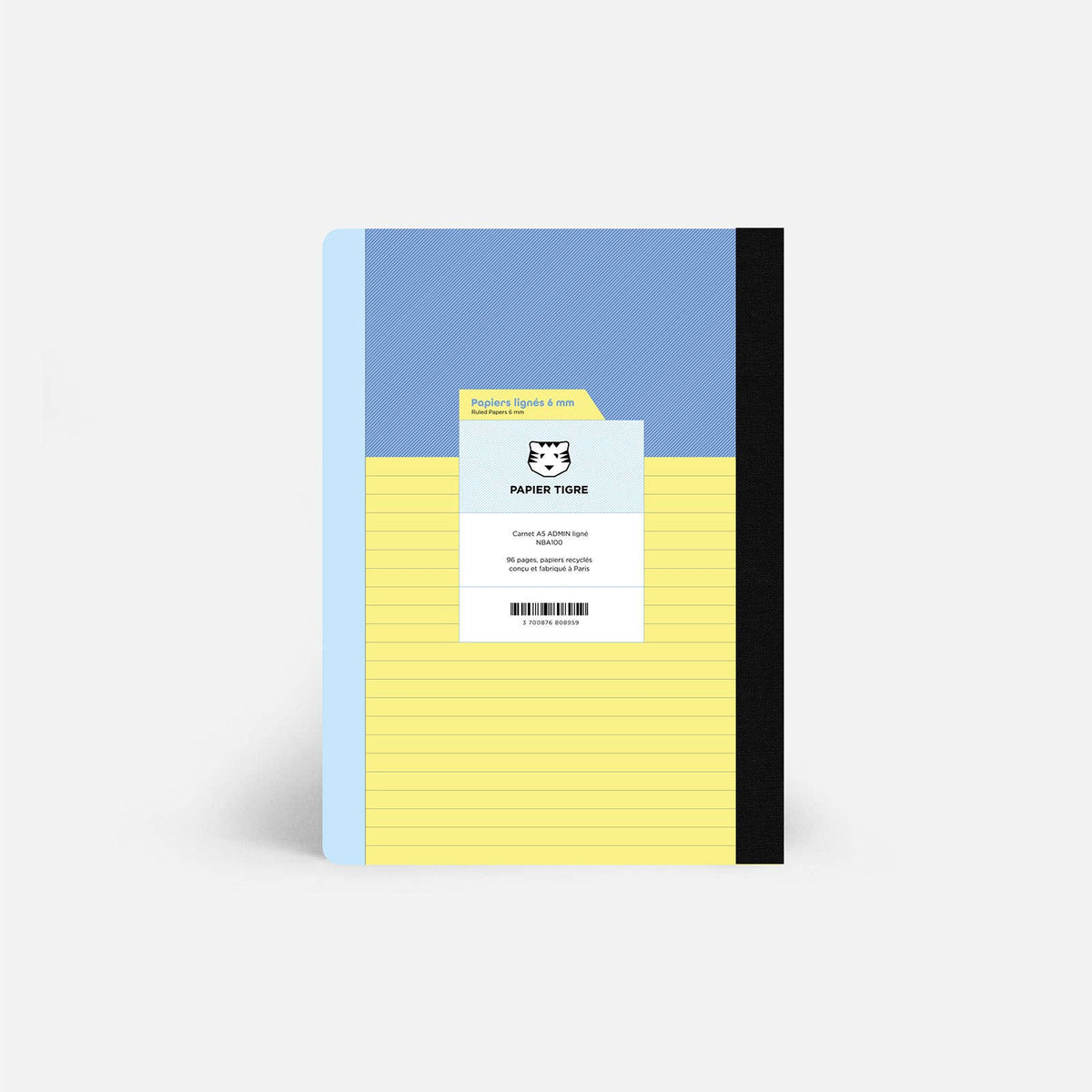 Papier Tigre Notizbuch A5 Admin Ruled