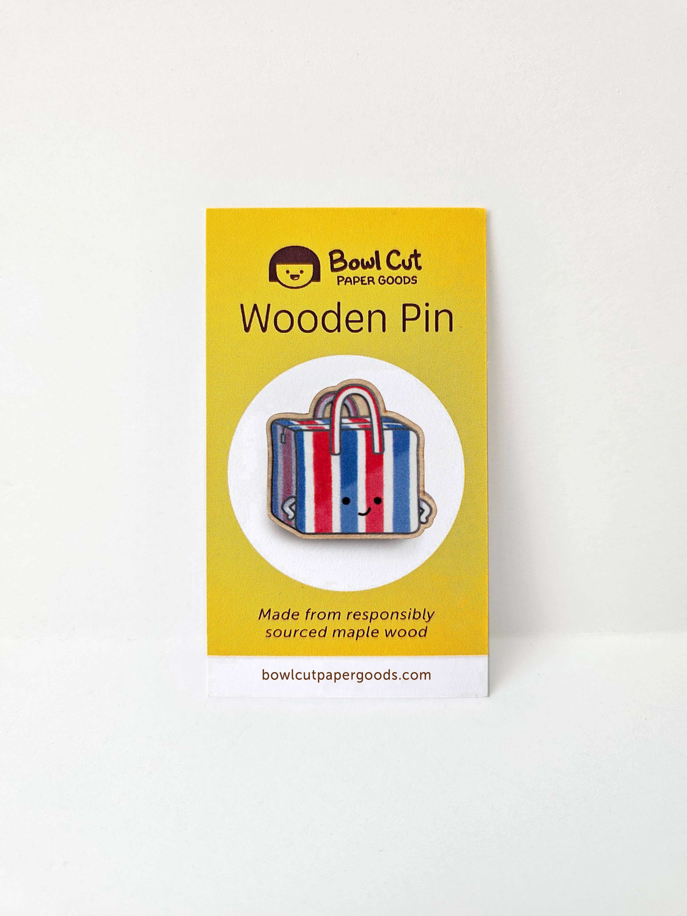 Bowl Cut Paper Goods Pin Bag