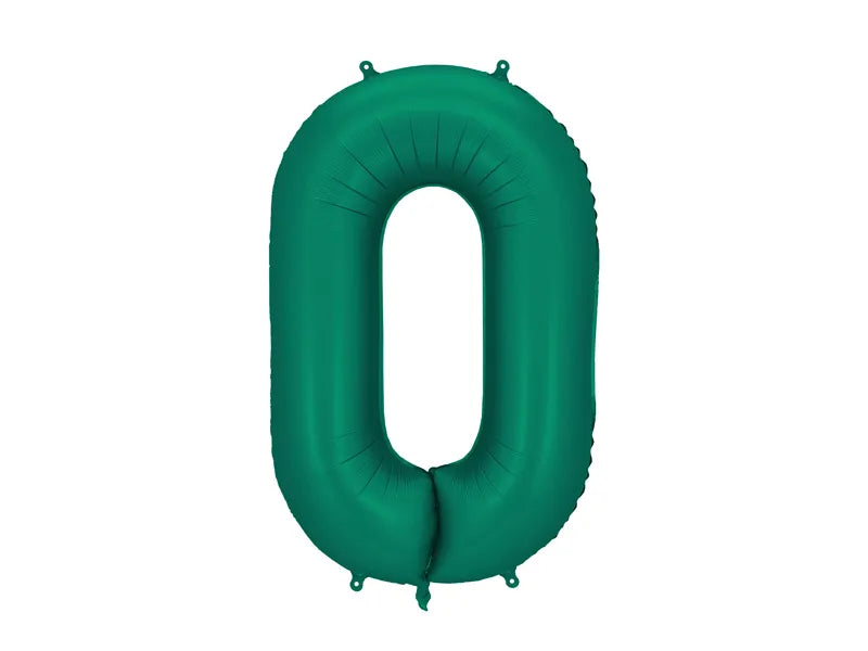 Folienballon Ziffer Grün 86cm