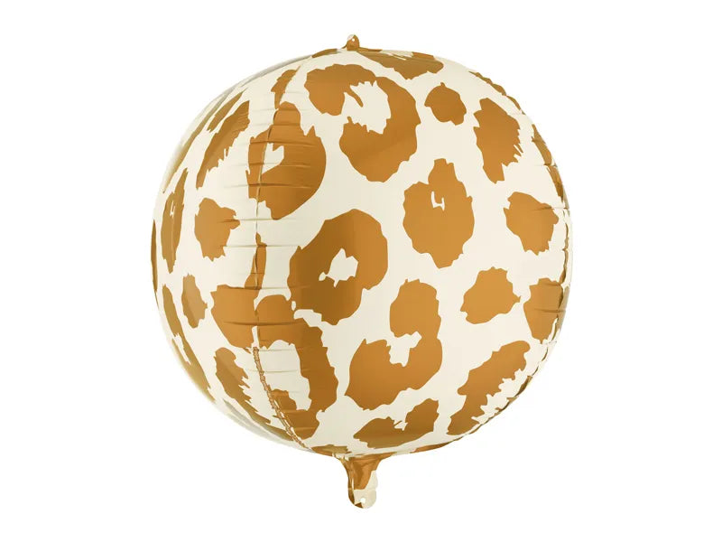 Folienballon Ball mit Gepardenflecken