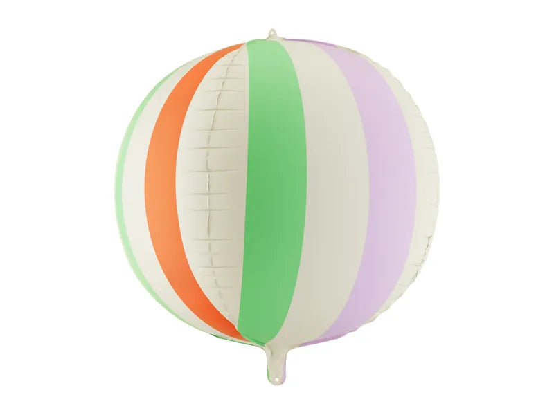 Folienballon Ball in Streifen