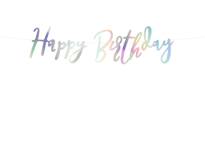 Girlande Happy Birthday