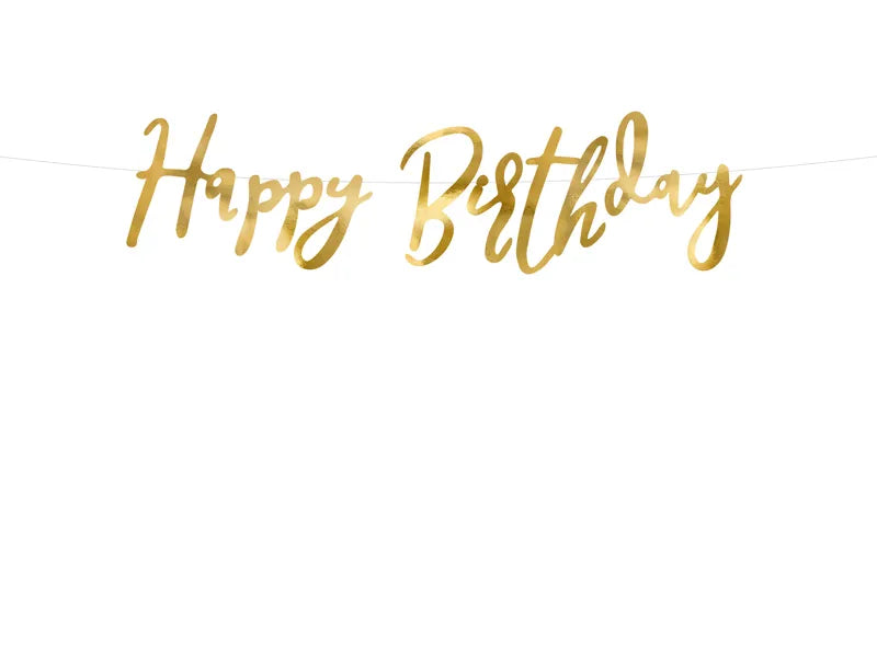 Girlande Happy Birthday