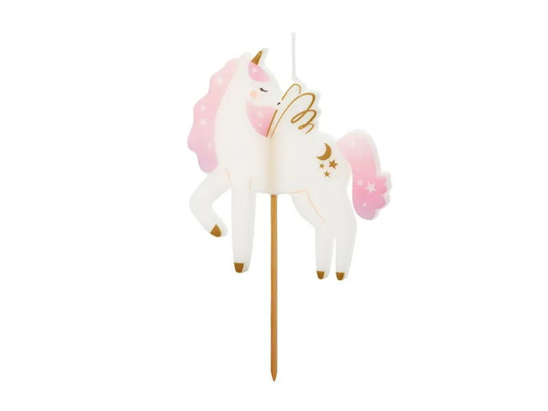 Geburtstagskerze Einhorn