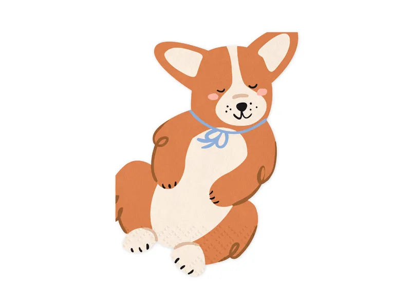 Servietten Corgi