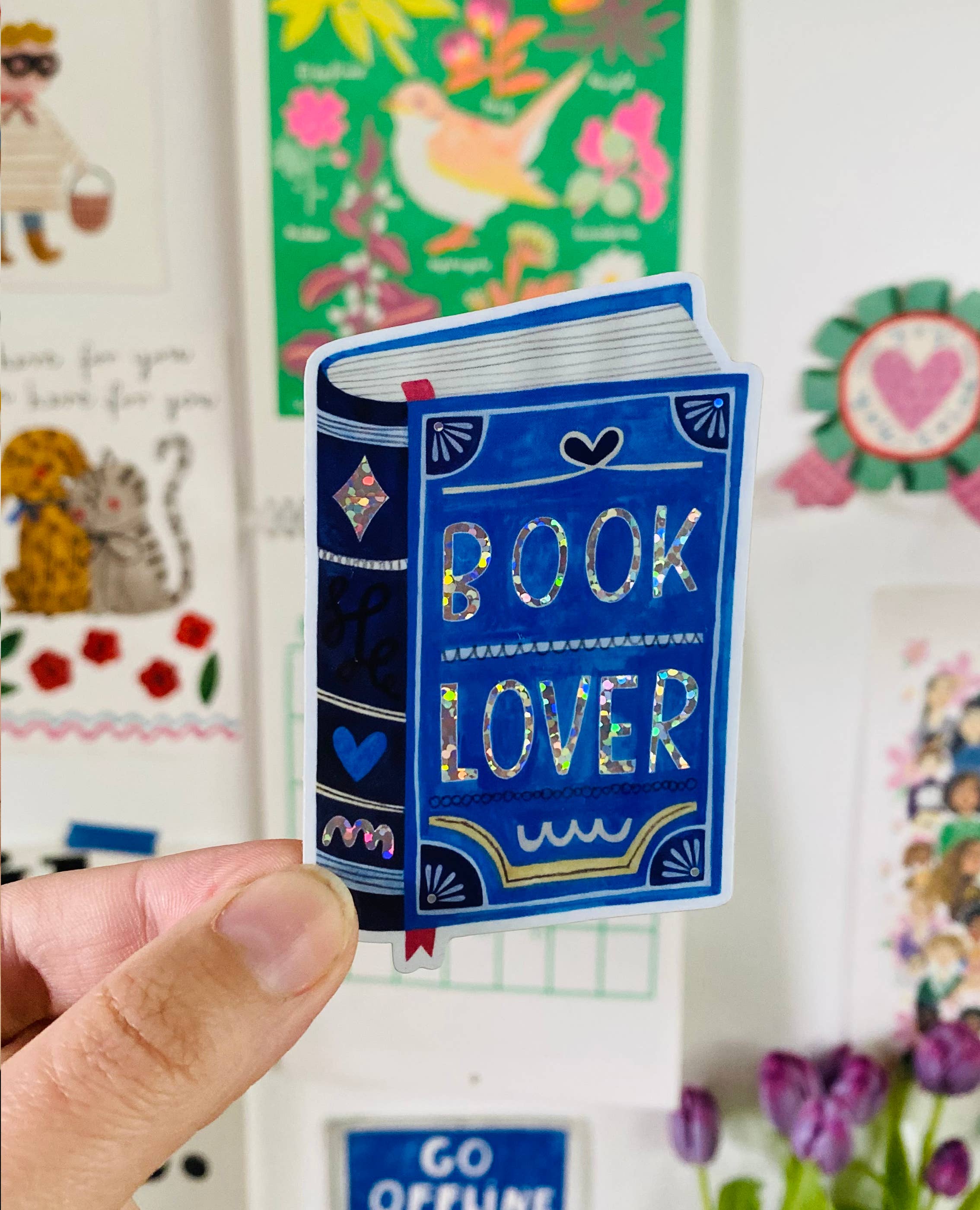 Daria Solak Sticker Book Lover