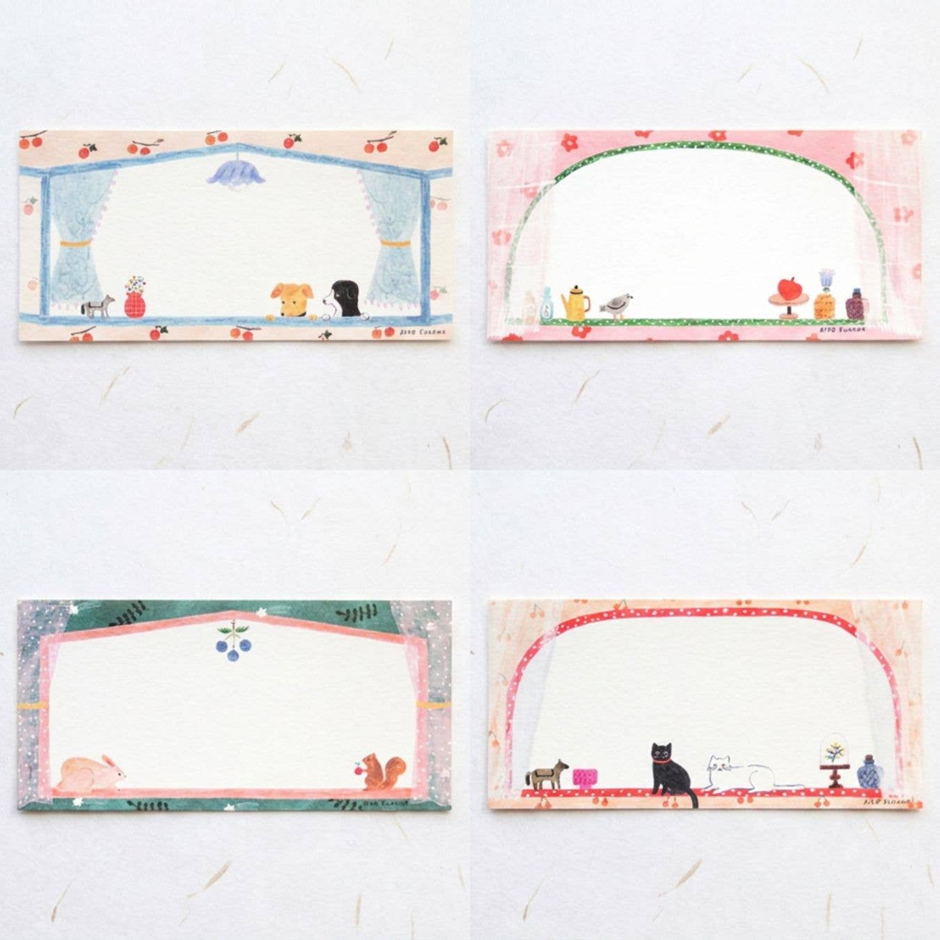 Cozyca Notizblock Little Window von Aiko Fukawa