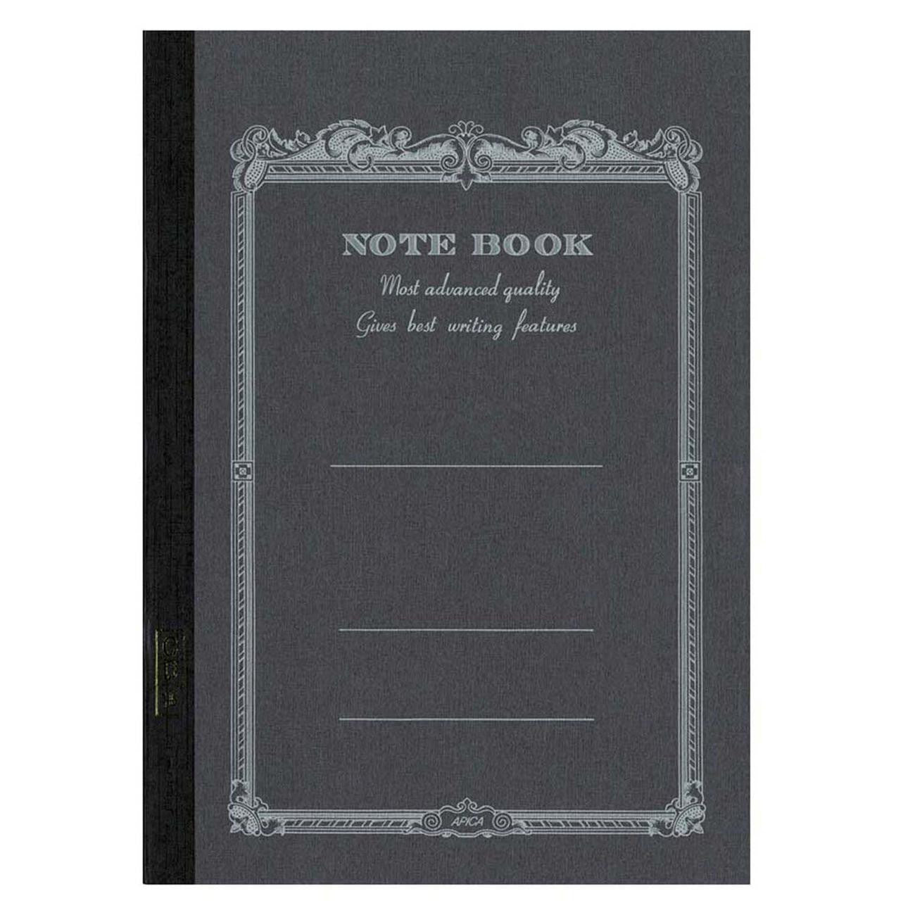 Apica Notizbuch CD Semi Apica Charcoal Sumi Lined B5
