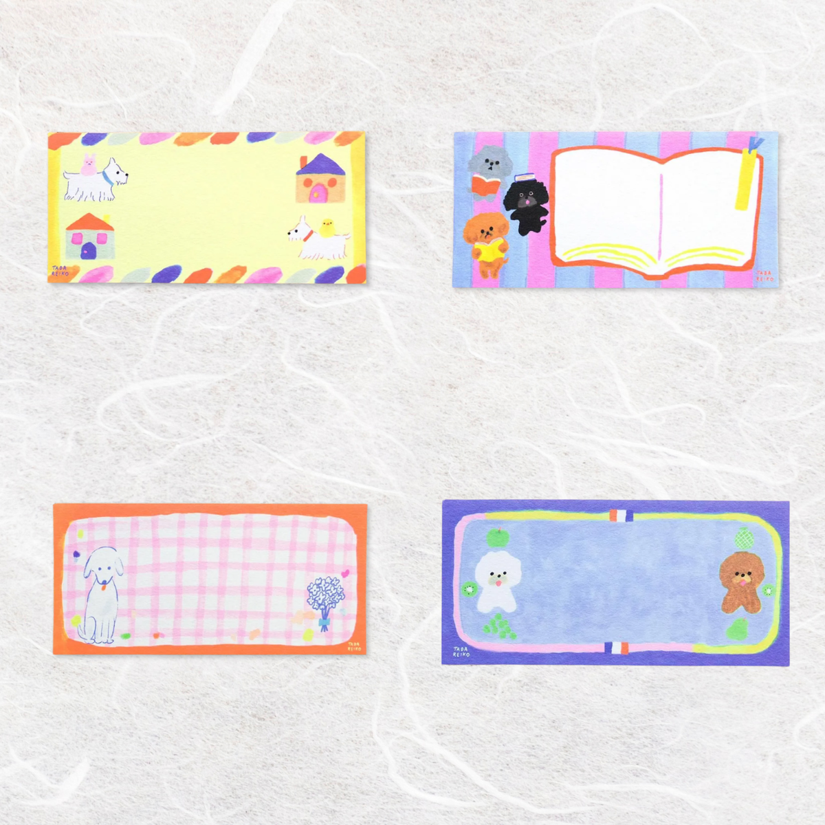 Cozyca Notizblock The Good Dogs by Reiko Tada
