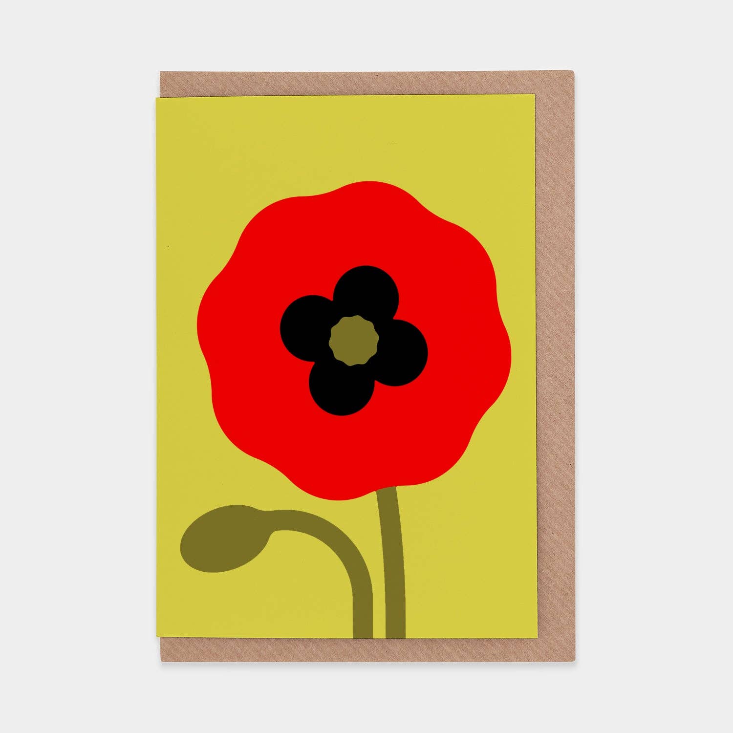 Evermade x Giacomo Bagnara Klappkarte Red Poppy