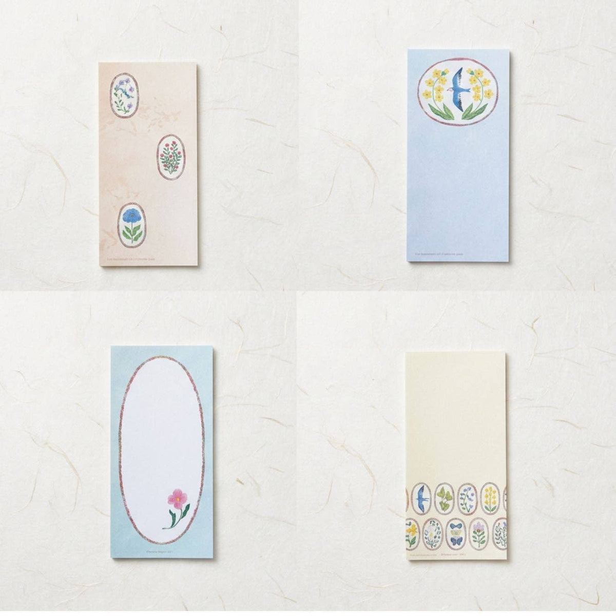 Cozyca Notizblock Birds Song by Midori Asano