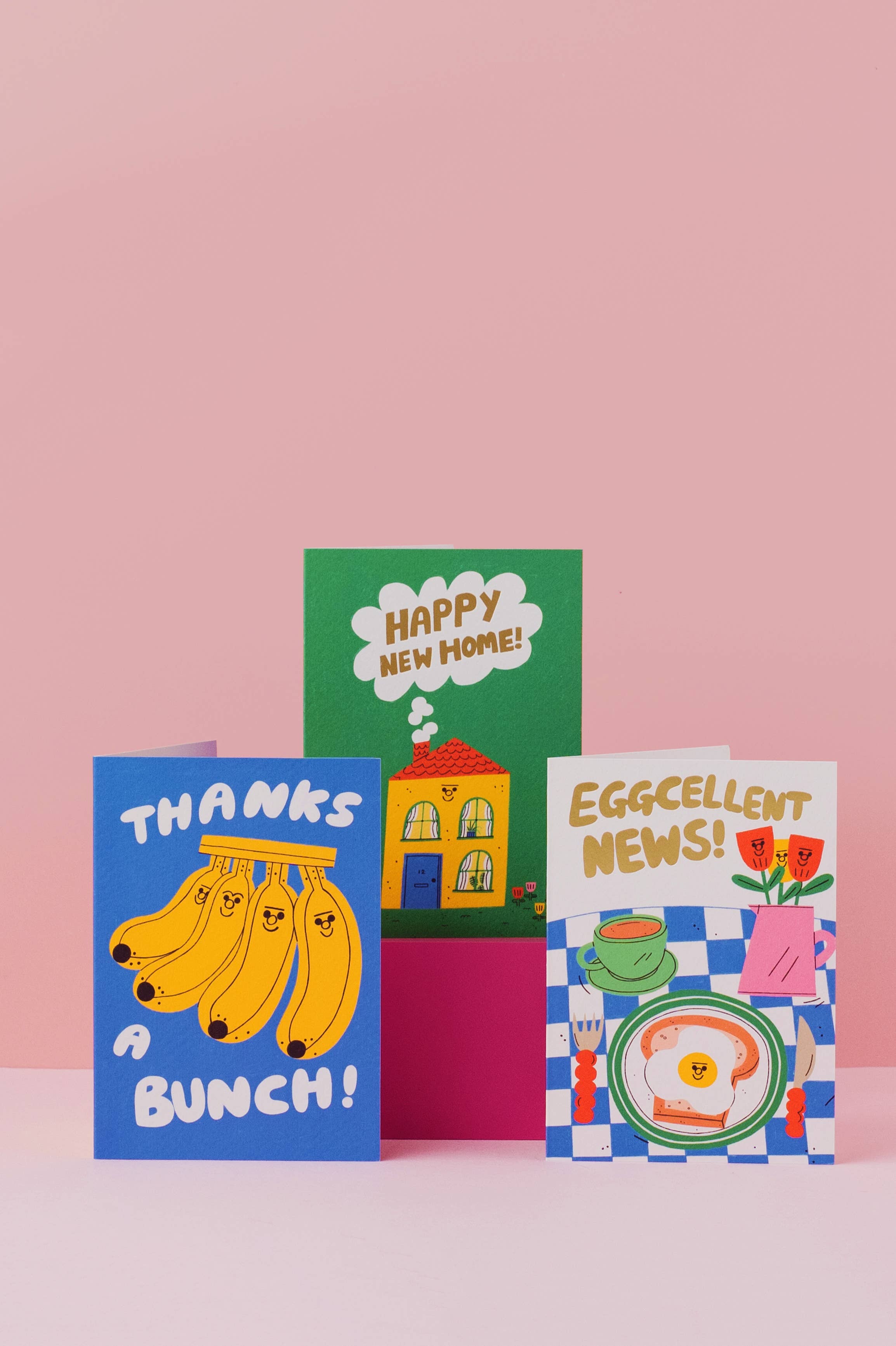 Rumble Cards x Tess Smith Roberts Klappkarte Eggcellent News