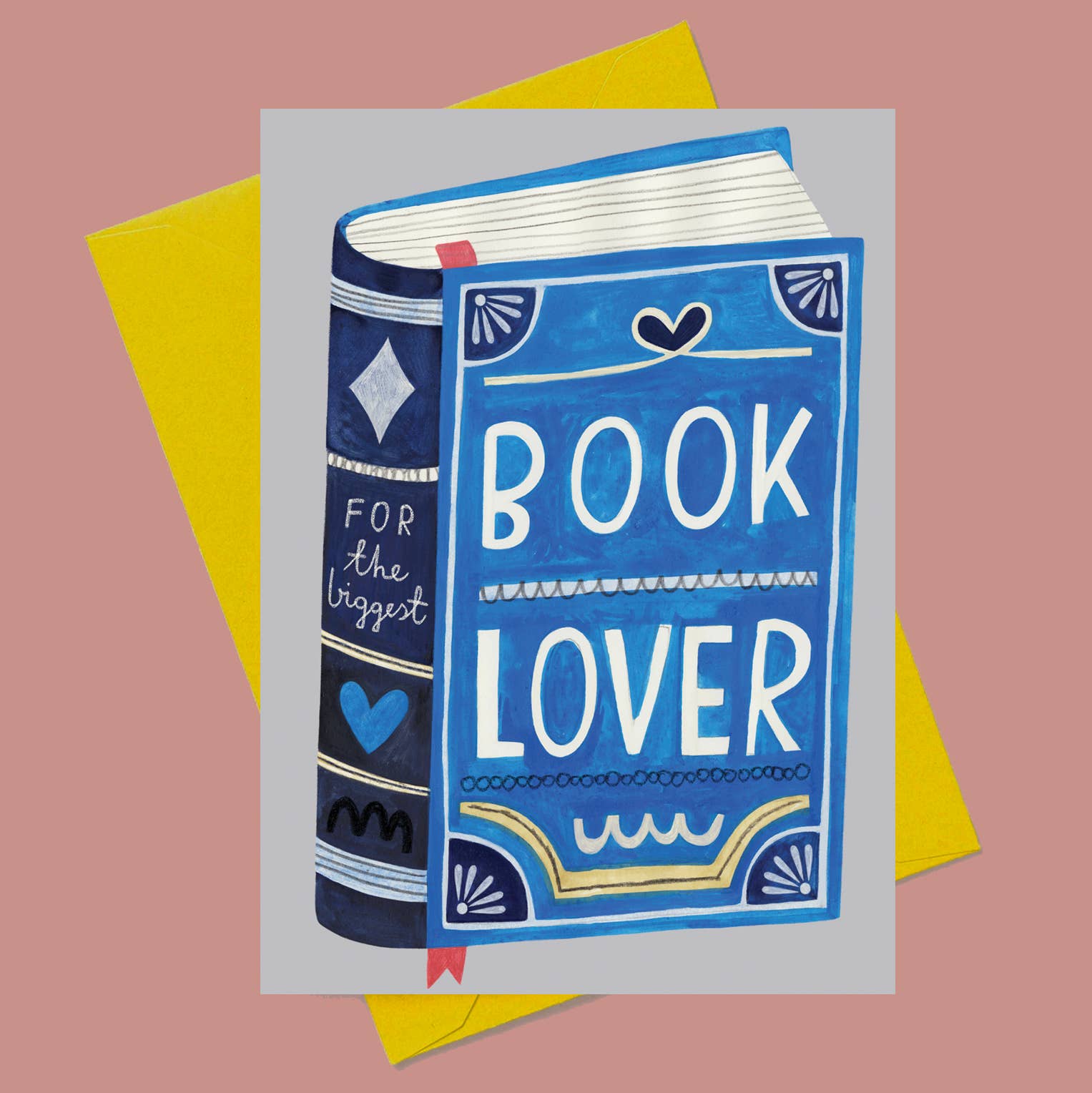 Daria Solak Klappkarte Book Lover