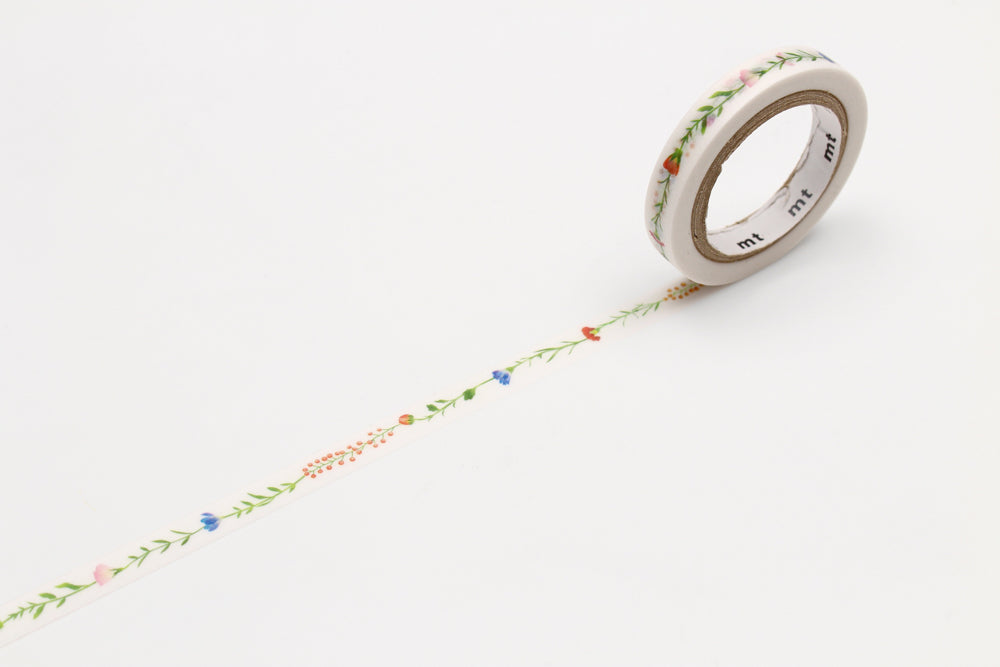 MT Masking Tape Slim Flower Line