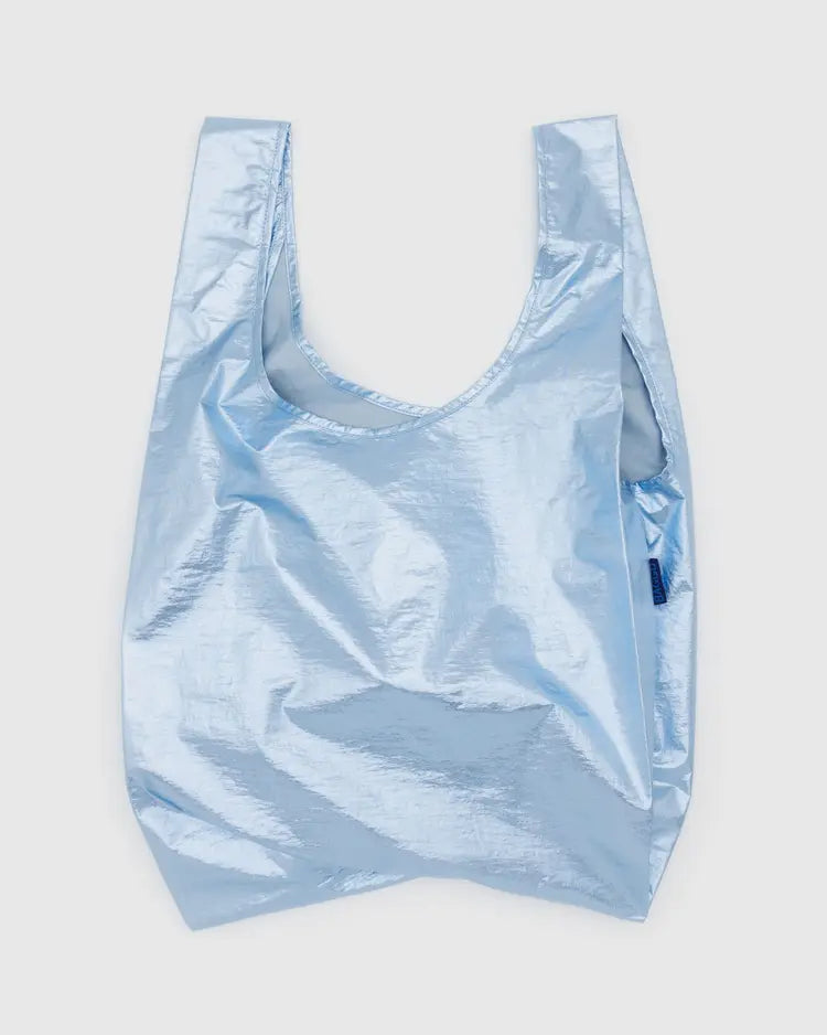 Standard Baggu Metallic Blue