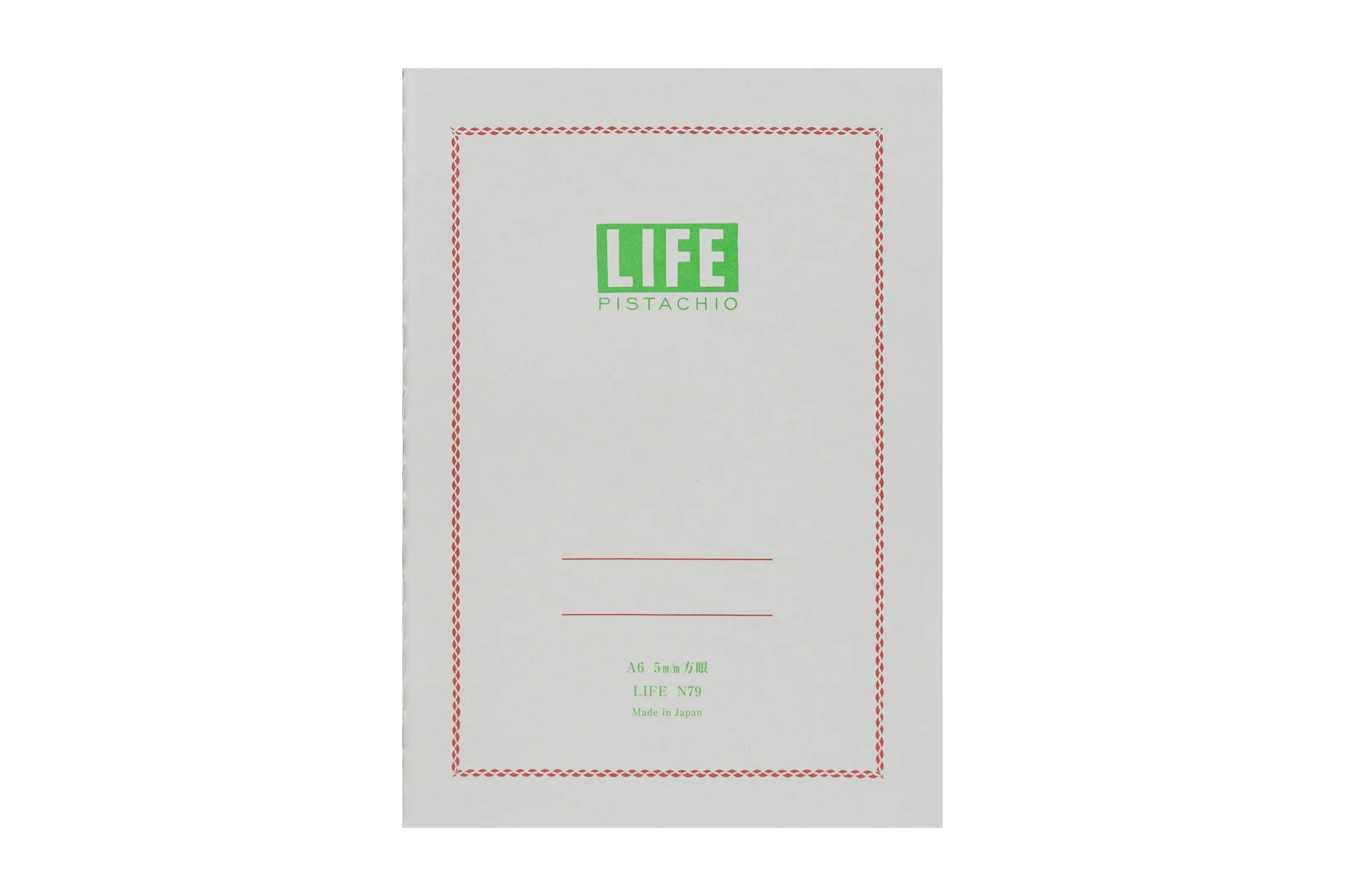 Life Notizbuch Pistachio Section A6
