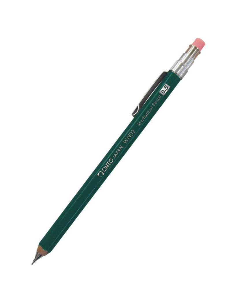 OHTO Druckbleistift Wooden Mechanical Mini Pencil 0,5 mm