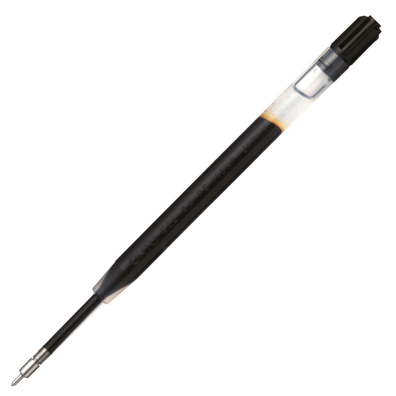 OHTO Ersatzmine für Gelstift Quick Dry Gel Roller RAYS Schwarz 0,5 mm