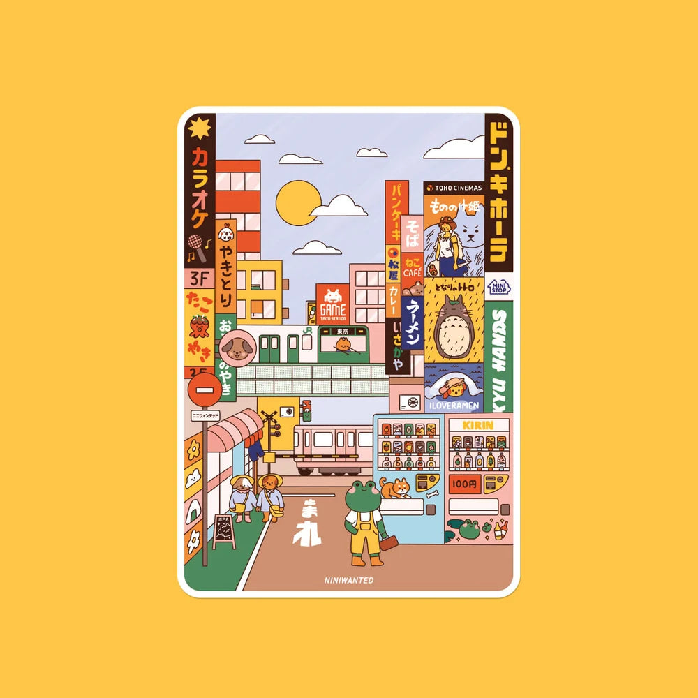 Niniwanted Sticker Day in Tokyo
