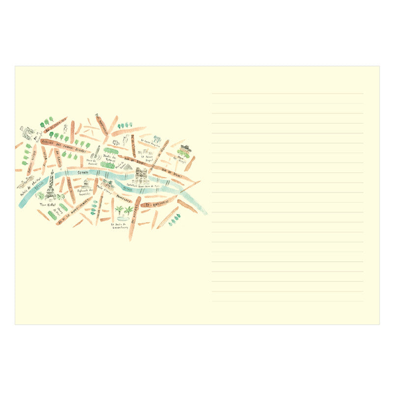L'après Midi Notizbuch Travel Journal Paris City
