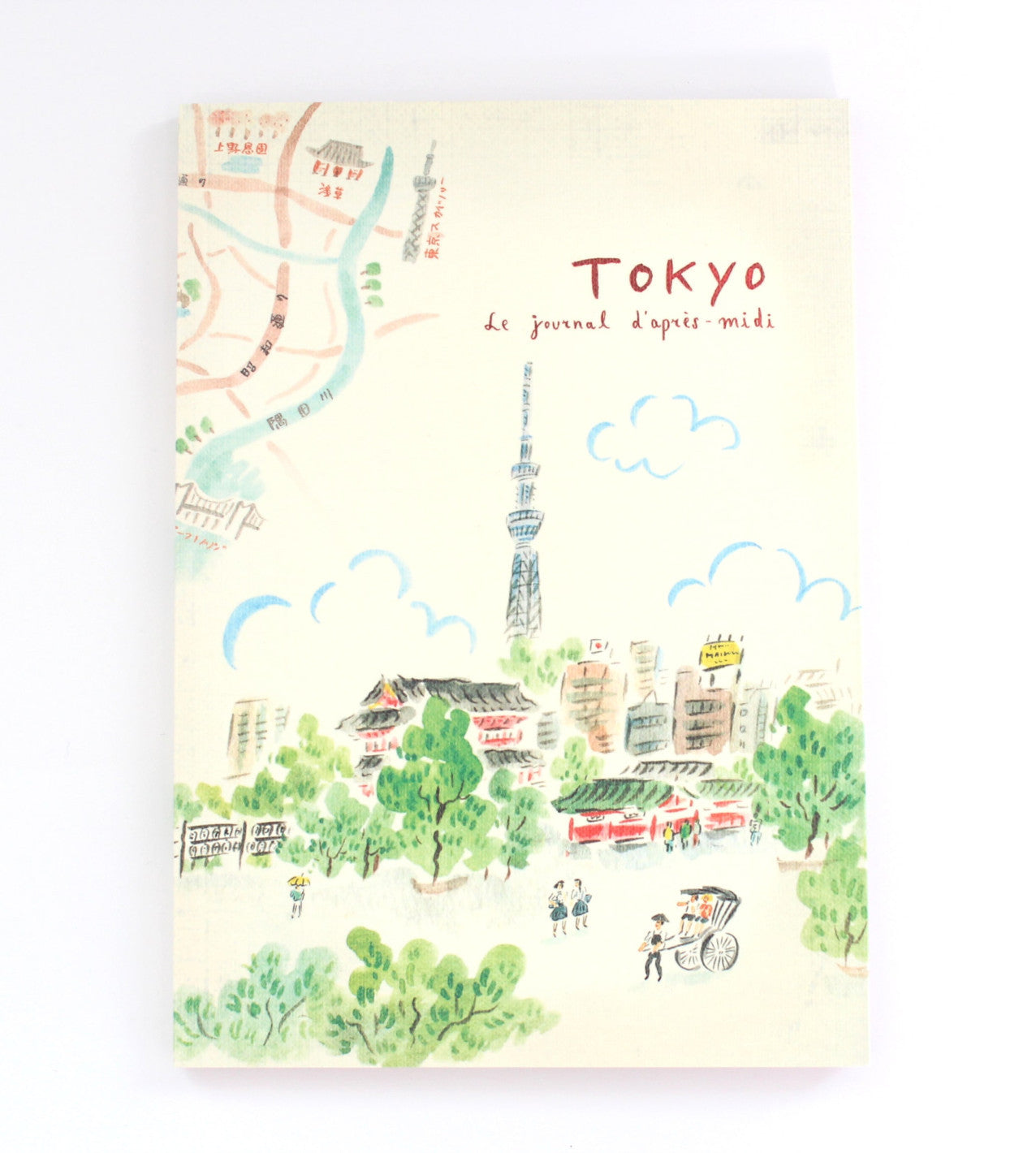 L'après Midi Notizbuch Travel Journal Tokyo