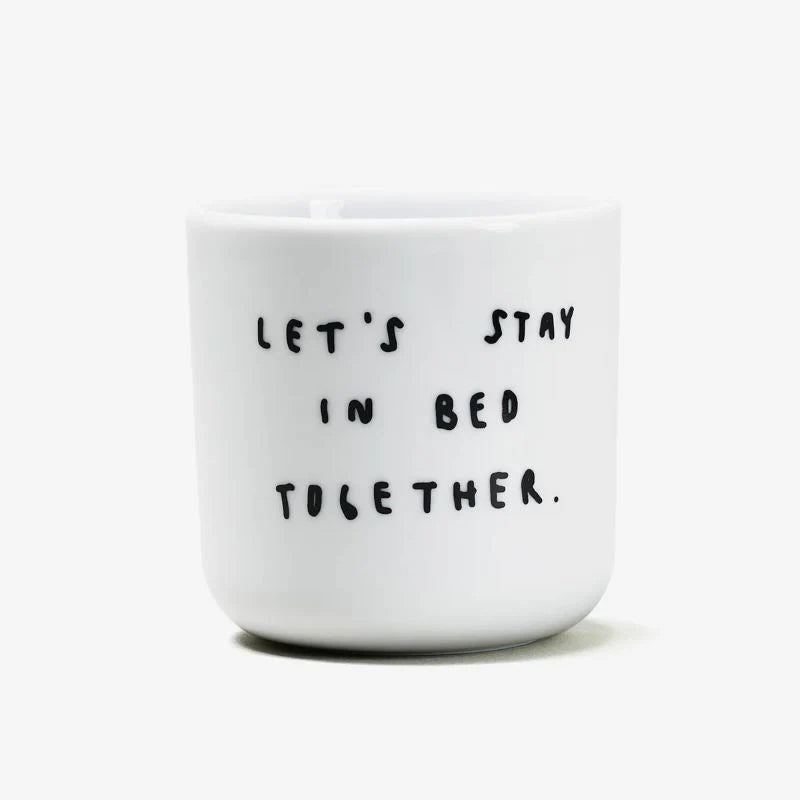 Yahya Studio Becher Lets Stay In Bed Together 250 ml