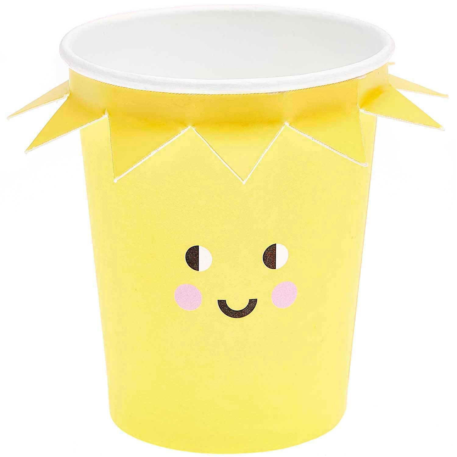 Partybecher Sonne 8 Stück 250ml