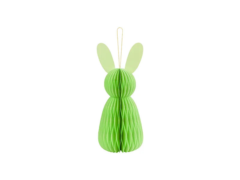 Papier-Dekoration honeycomb Kaninchen, 30 cm