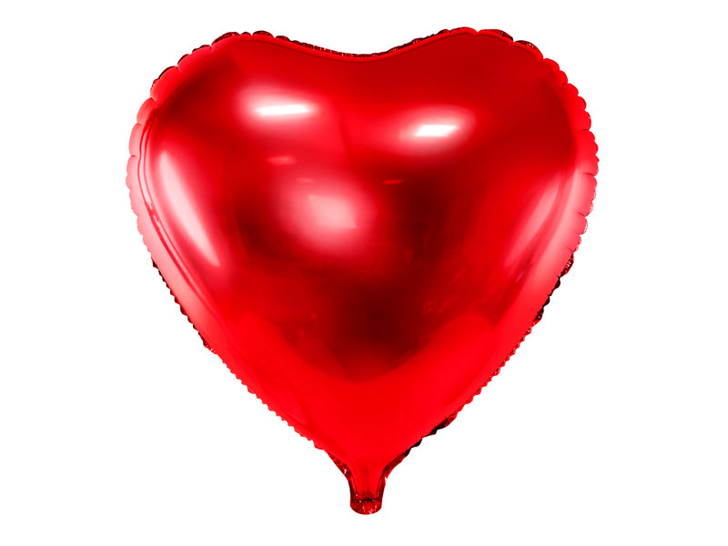 Folienballon Herz Rot