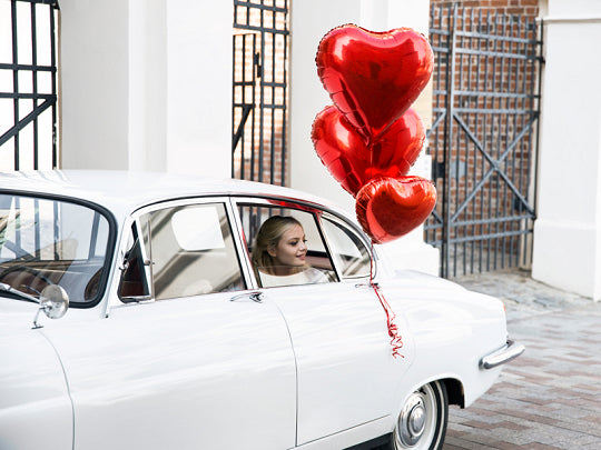 Folienballon Herz Rot
